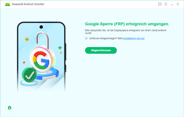 Google FRP-Sperre umgehen