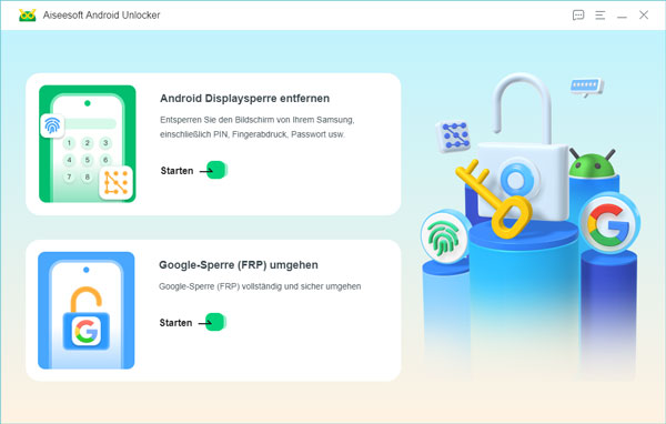 Android Unlocker starten