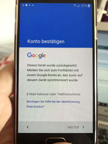 Google-Geräteschutz