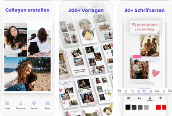 iPhone-Collagen erstellen mit der App