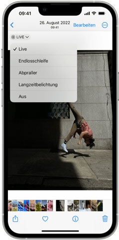 iPhone GIF erstellen mit der Live Funktion