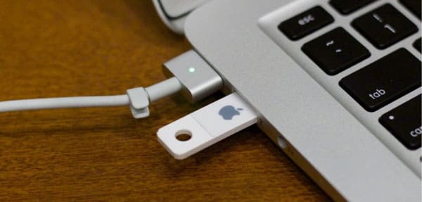 USB-Stick am Mac anschließen