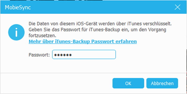 iPad-Passwort eingeben