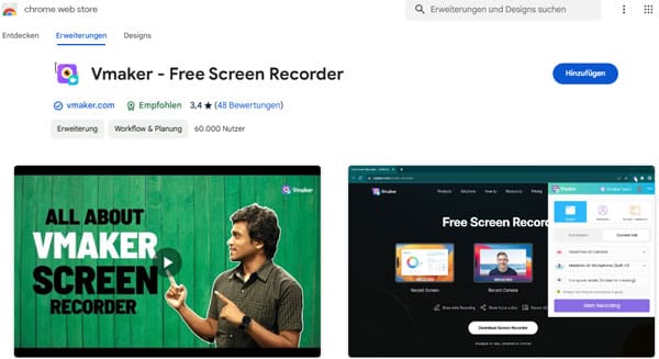 Vmaker Free Screen Recorder