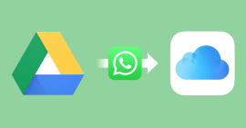 WhatsApp-Backup von Google Drive auf iCloud übertragen