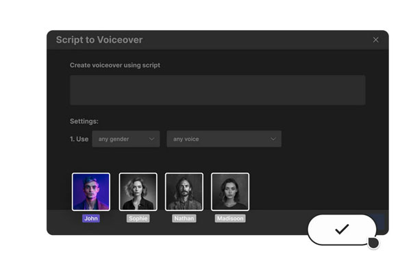 InVideo AI Voice Generator