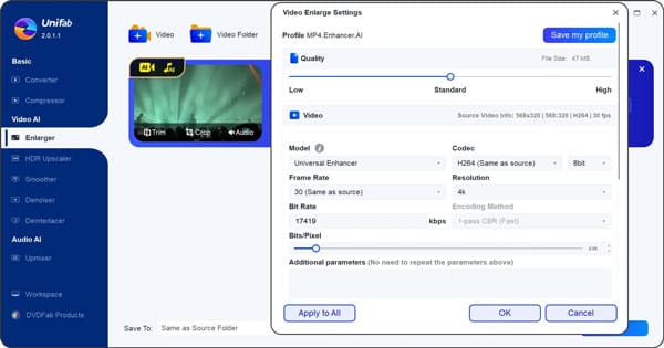 Video mit DVDFab verbessern